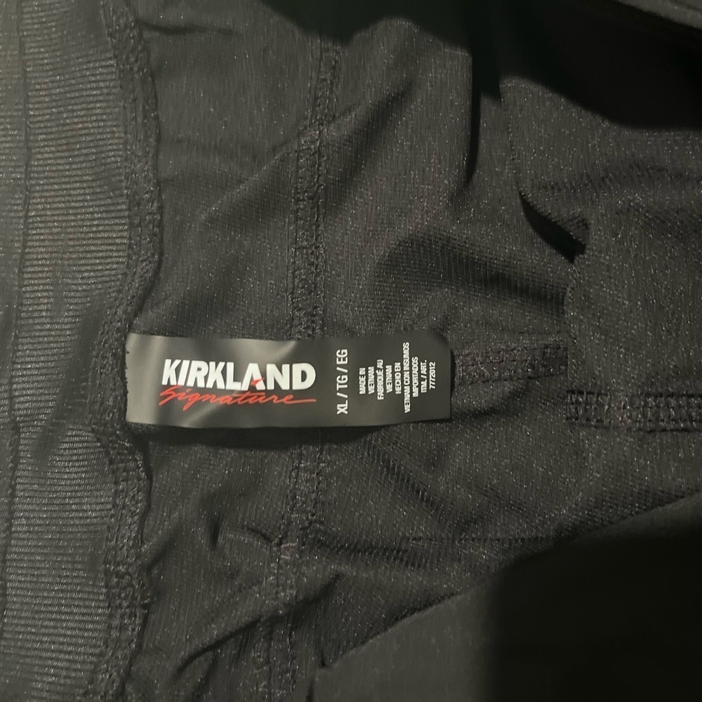 Kirkland Signature Black Sweatpants Relaxed Fit Joggers - Picture 4 of 9